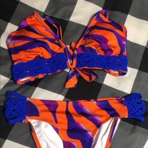 Venus Multicolored Bikini NWOT